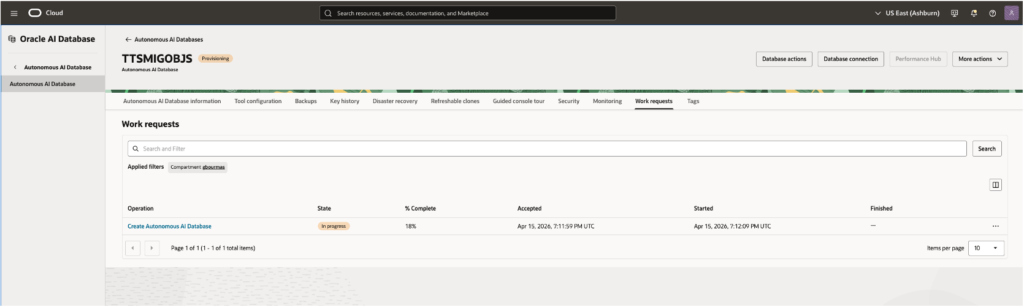 Migrating Large Data Warehouses to Autonomous AI Lakehouse Using TTS with Incremental Backups adb7